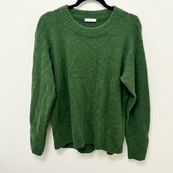 AYR Kickback Crew Neck Sweater in Spirulina Size M